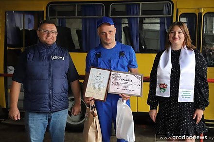 Денис Пасюк из Гродненского района стал первым молодым водителем-тысячником в стране!