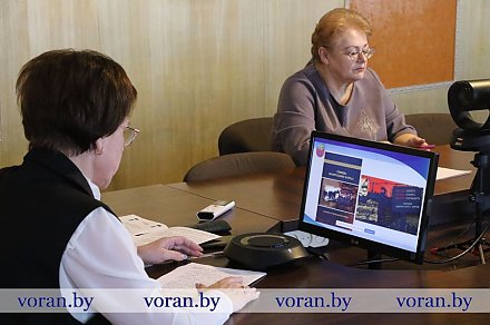 Видеомост содружества. Председатель Вороновского районного Совета депутатов Елена Ганевич приняла участие в круглом столе «Великая Победа! Уроки истории»