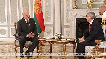 Александр Лукашенко встретился с президентом Международного олимпийского комитета