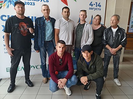 Фотофакт. Вороновчане снова на трибунах болельщиков 
