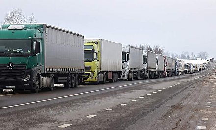 У белорусско-литовской границы выезда в ЕС 7 апреля ожидают около 750 грузовиков