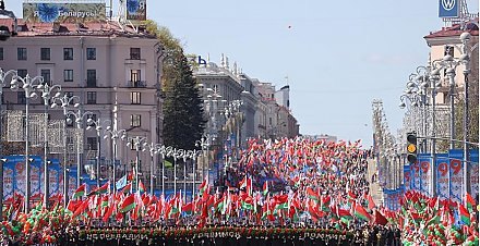 В адрес Александр Лукашенко и белорусского народа поступают многочисленные поздравления с годовщиной Победы