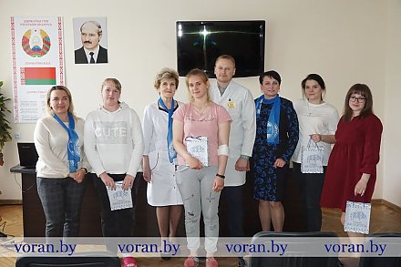 Районная организация Белорусского союза женщин поздравила будущих мам с Днем семьи