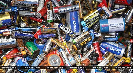 В Беларуси началась переработка использованных батареек