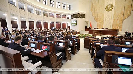 Выступление Владимира Андрейченко на открытии седьмой сессии Палаты представителей Национального собрания Беларуси шестого созыва