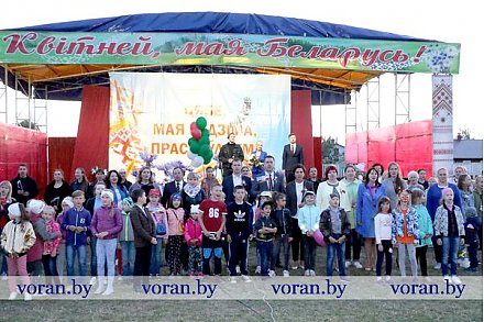 Финальный аккорд празднования Дня Независимости Республики Беларусь в Вороново (Видео)