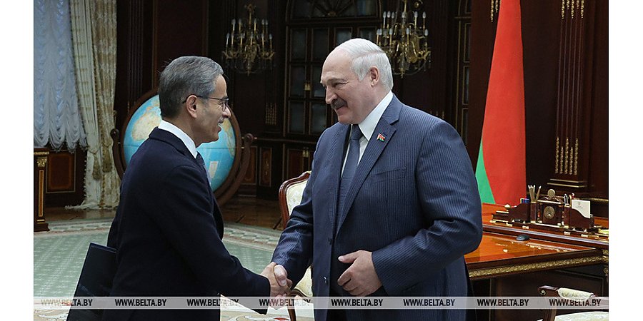 Александр Лукашенко обсудил с арабским инвестором строительство "Северного берега" и сотрудничество в IT