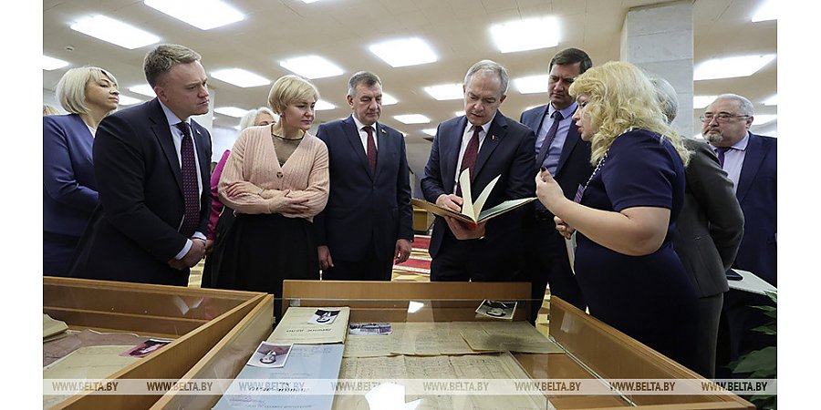 Выставка об истории здания Администрации Президента открылась в Минске