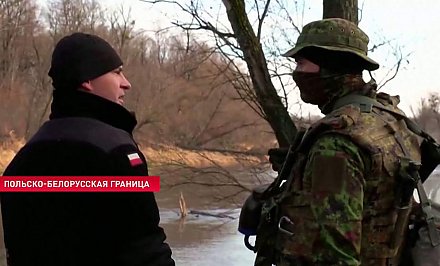 На польско-белорусскую границу прибыли эстонские военные, они помогут с ремонтом заграждений
