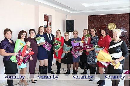 В День матери в Вороновском райисполкоме прошел торжественный  прием женщин