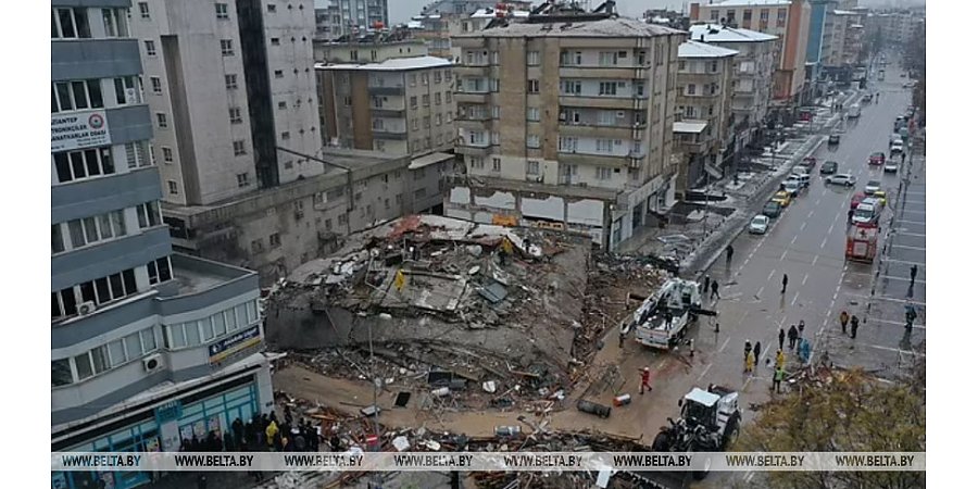 Посольство: установлены два случая, когда белорусы в Турции не выходят на связь после землетрясений