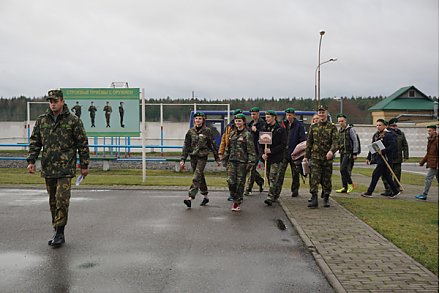 В Вороново прошел смотр-конкурс на лучший отряд «Юных друзей пограничников»