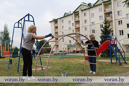 Красота требует участия. В Вороново проходит акция «Чистый двор — комфортная жизнь»