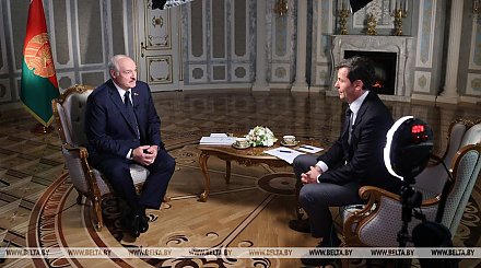 Телеверсия интервью Александра Лукашенко американской телекомпании CNN
