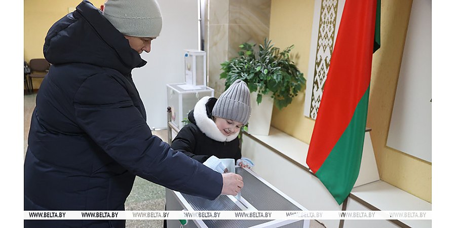 Явка избирателей на 10.00 на выборах Президента Беларуси составила 47,56%