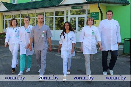 1 августа сфера здравоохранения Вороновщины приняла молодых специалистов