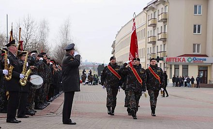 В Гродно проходят торжественные мероприятия по случаю 107-летия белорусской милиции