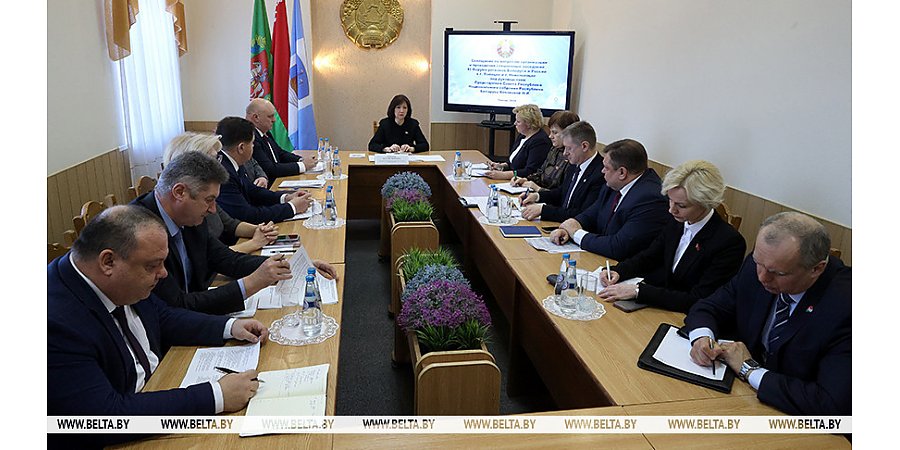 Наталья Кочанова обсудила подготовку объектов в Полоцке и Новополоцке к Форуму регионов Беларуси и России