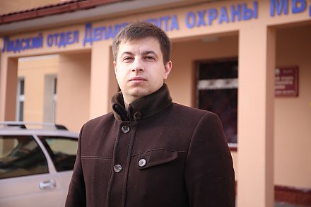 Мужской поступок. Сотрудник Лидского отдела Департамента охраны спас людей на пожаре в Вороновском районе