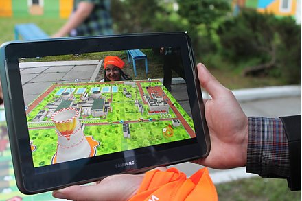 АЭС на ладони