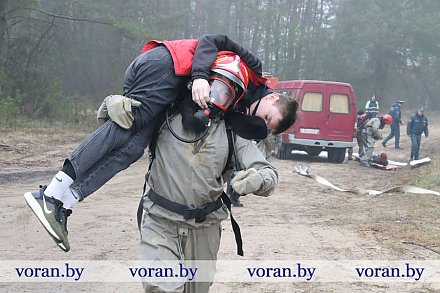 Как прошел заключительный день комплексных учений МЧС в Вороновском районе? 