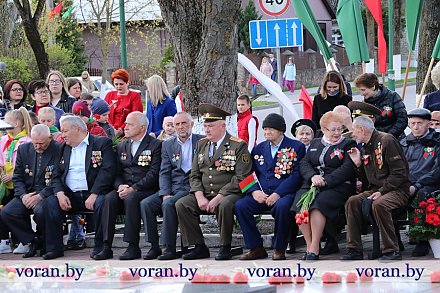 Мы Победою сильны! Праздничный митинг, посвященный Дню Победы в Великой Отечественной войне прошел в Вороново