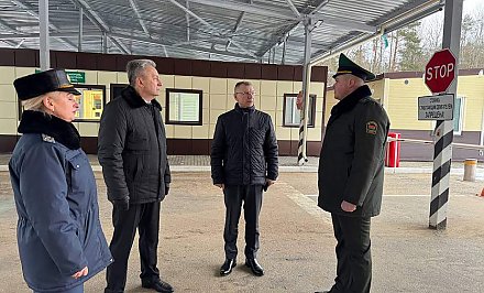 Председатель Государственного таможенного комитета проинспектировал белорусские пункты пропуска