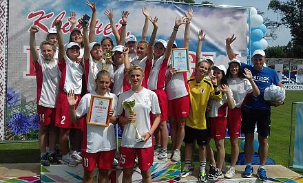 Команда Гродненской области заняла 1 место в Республиканской спартакиаде школьников по летним видам спорта