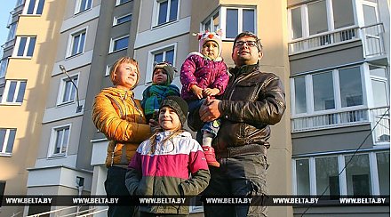 Жилье для более чем 7 тыс. многодетных семей планируется построить в Беларуси в 2018 году