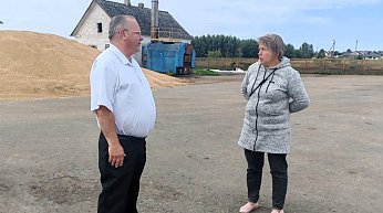 Хранение зерна и содержание животных. На что обратил внимание глава КГК в хозяйствах Гродненской области