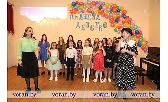 В Вороновской детской школе исскуств прошла концертная программа "Планета "Детство" хорового отделения