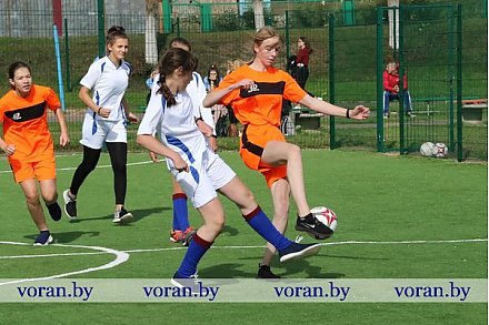 Неделя спорта и здоровья на Вороновщине началась с мини-футбола