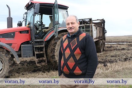 Поля Вороновщины «подпитываются» удобрениями