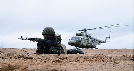 Завершилась активная фаза учения белорусских и российских десантников