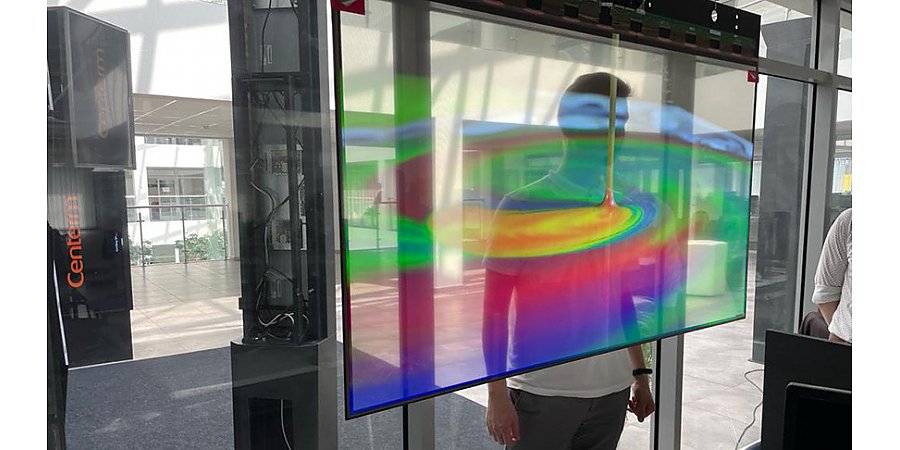 Первый прозрачный телевизор выпустили на "Горизонте"