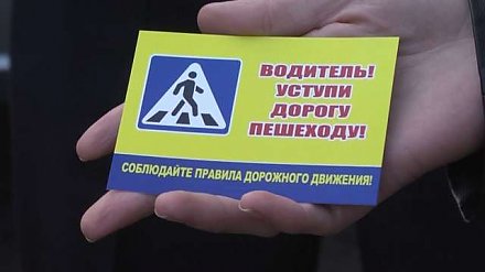 Водитель, пропусти пешехода!