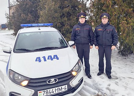 Ключи от новых служебных автомобилей получили сотрудники Вороновского РОВД