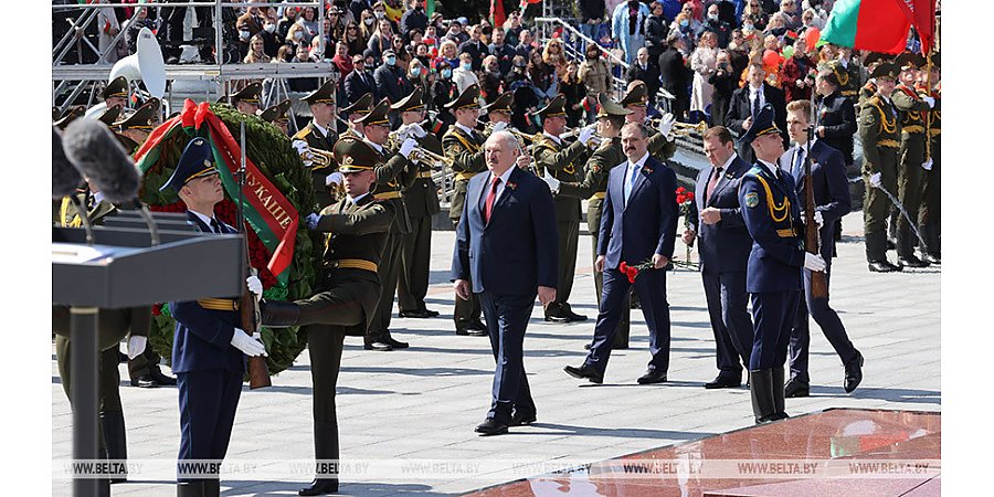 Лукашенко: чем дальше уходят в историю события ВОВ, тем величественнее встает перед нами подвиг наших дедов
