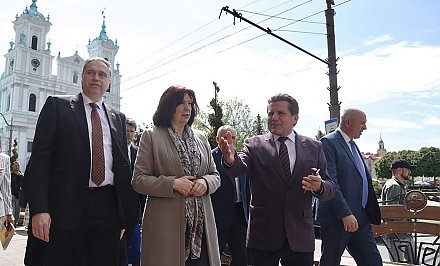 Председатель Совета Республики Национального собрания Беларуси Наталья Кочанова посетила с рабочим визитом Гродно