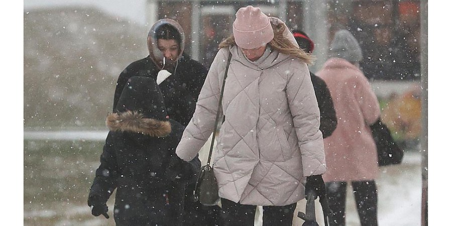 План "Погода" из-за сильного снега ввели в Гродненской области