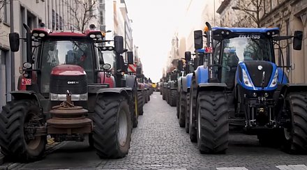 В ЕС не стихают протесты фермеров: манифестации проходят вблизи Лиссабона, Брауншвейга и в Салониках
