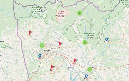 В Гродно создали карту детских оздоровительных лагерей