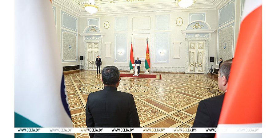 Александр Лукашенко принял верительные грамоты послов девяти стран