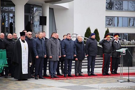 Ключи от новых служебных автомобилей вручили правоохранителям области к 100-летию со дня образования подразделений участковых инспекторов милиции ОВД Беларуси