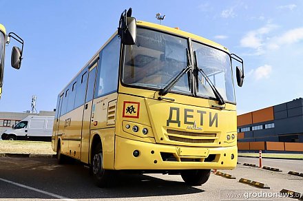 Со всеми удобствами. 56 новых школьных автобусов будет закуплено в гродненском регионе в 2025 году