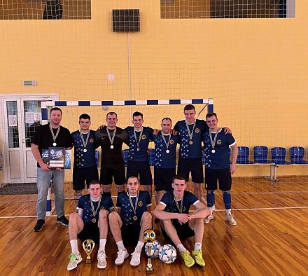 Лидские пограничники в составе команды Гродненской области стали победителями на чемпионате БФСО «Динамо» по мини-футболу