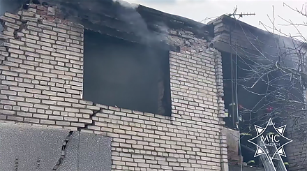 Вспышка газовоздушной смеси и обрушение. В МЧС рассказали об инциденте в Гродненском районе