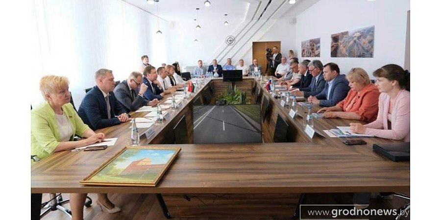 Делегация Алтайского края Российской Федерации посещает Гродненщину