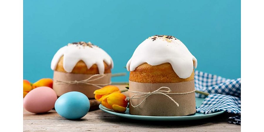 Сколько хранятся кулич и крашеные яйца?