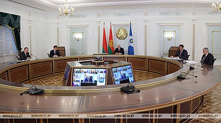 О пройденном пути, защите интересов и локомотиве интеграции. Главное из речи Александра Лукашенко на саммите СНГ